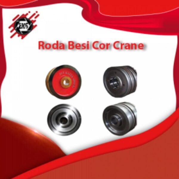 Jual Roda Besi Cor Crane