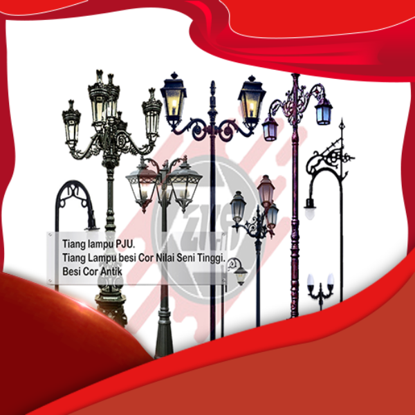 Tiang Lampu PJU
