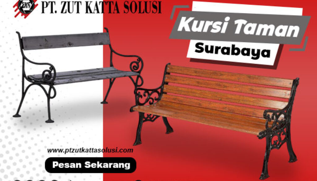 kursi taman besi surabaya