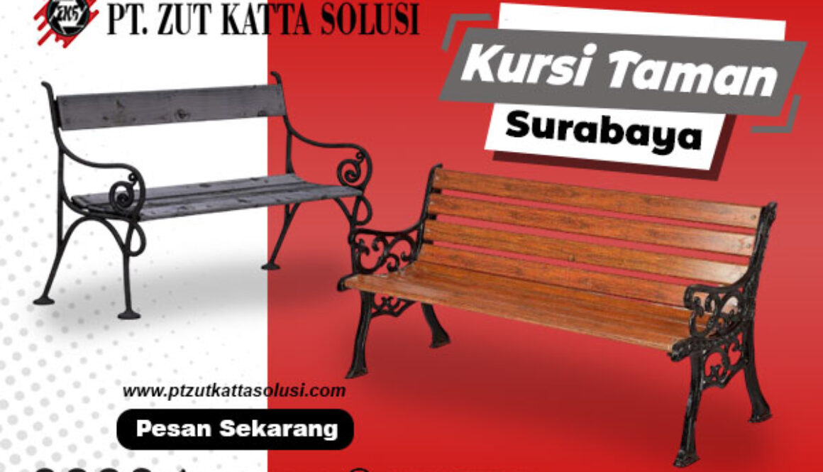 kursi taman besi surabaya