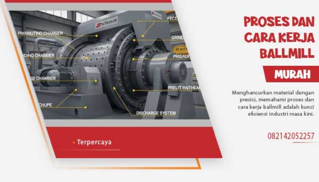 Proses dan Cara Kerja Ballmill