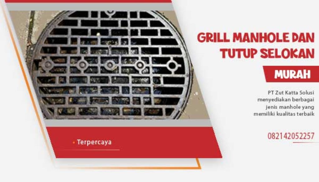 Grill Manhole dan Tutup Selokan