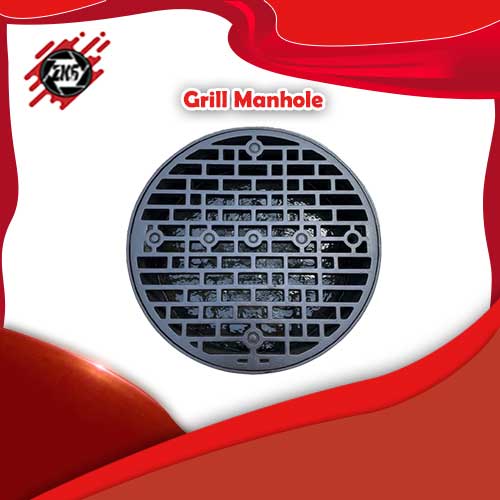 grill manhole tutup selokan