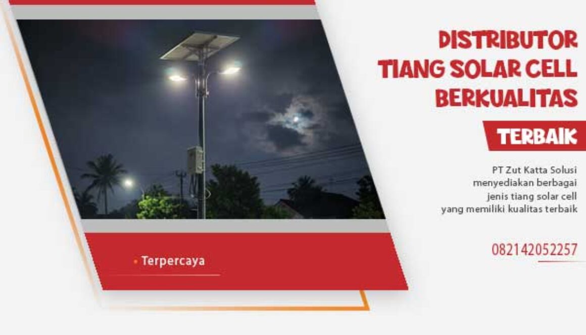 distributor tiang solar cell