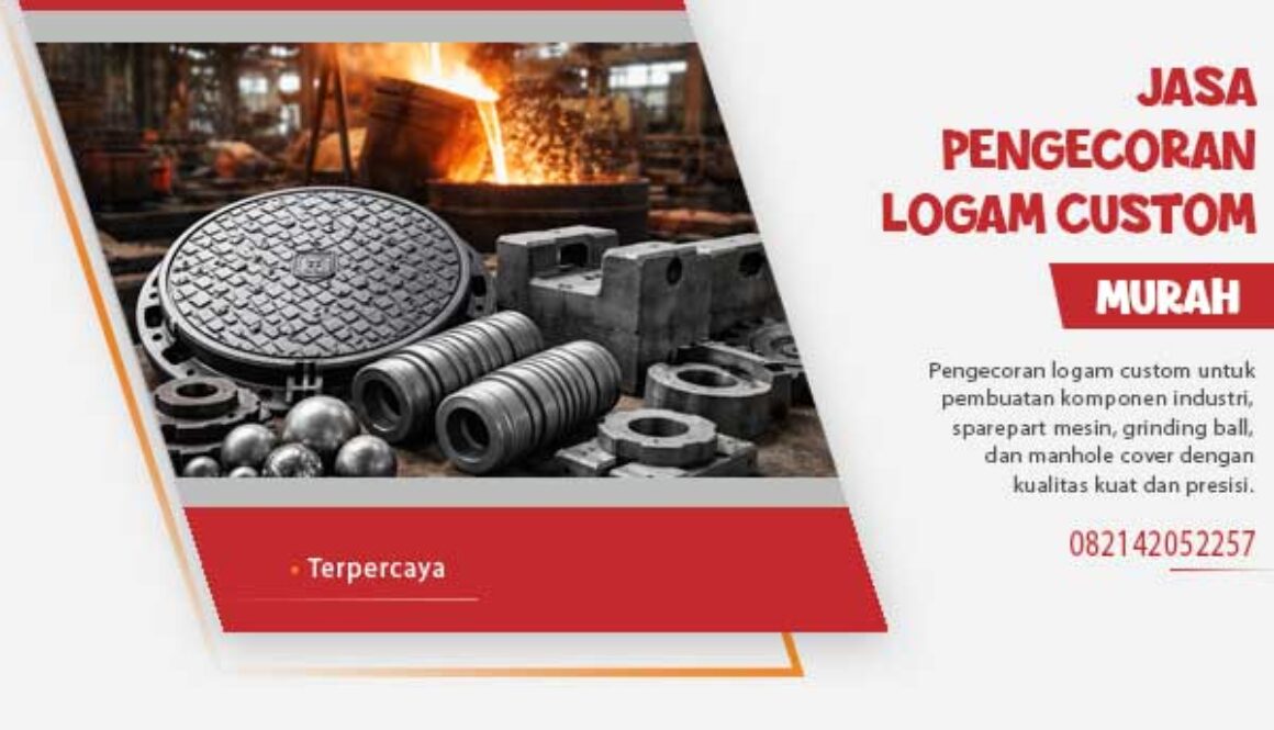 pengecoran logam custom
