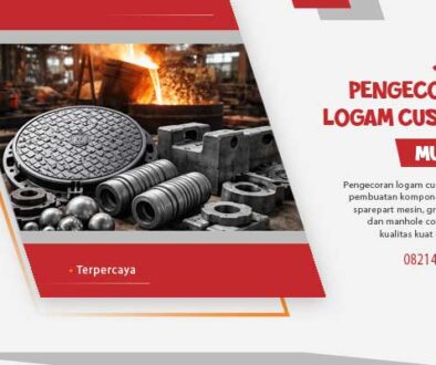 pengecoran logam custom