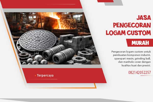 pengecoran logam custom