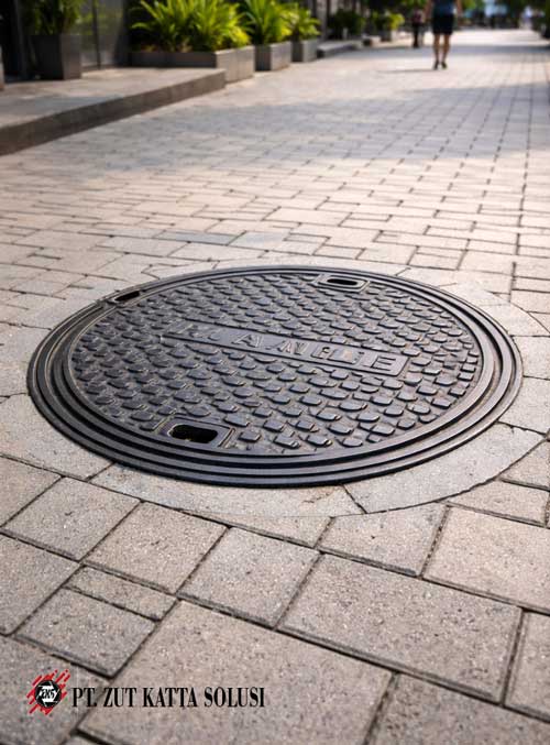 Manhole Cover Pedestrian Duty