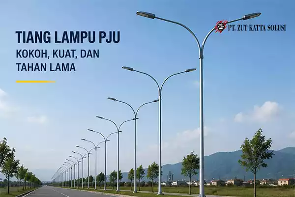 Tiang Lampu PJU