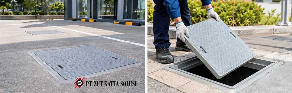 Jual Manhole Cover FRP